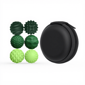 Bolas Magnéticas Sensoriales de Silicona para Niños, Juguete para Aliviar el Estrés, Bola Texturizada Colorida para Apretar, Juguete Educativo - Product Image 2