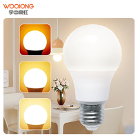 Ampoule LED WOOJONG A19 5CCT à intensité variable de type économie d'énergie 120V tension avec certification UL ETL pour un usage domestique