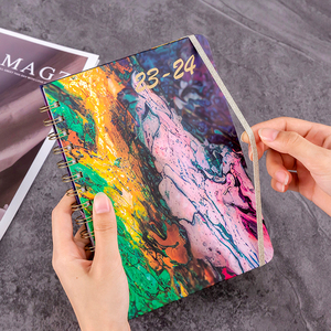 Tùy chỉnh in ấn 2024 bìa cứng A5 xoắn ốc giấy lưu ý cuốn sách nhật ký Tạp Chí chương trình nghị sự Hàng Ngày Hàng tuần hàng tháng tổ chức kế hoạch máy tính xách tay - Product Image 3