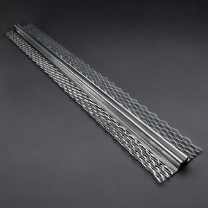 Accessoires de plâtre pour bâtiment : Joint de contrôle double en V, Joint de dilatation pour architrave en GI, Joint de dilatation pour stuc, Protection d'angle murale pour coins - Product Image 1