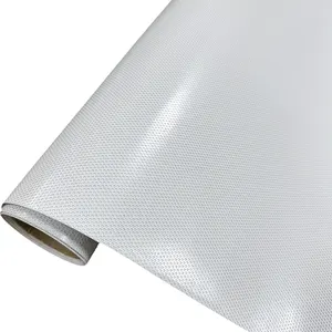MASIGNS 120微米120衬垫可印刷玻璃窗穿孔乙烯基贴纸单向视觉薄膜广告印刷