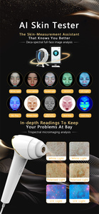 Gran descuento Ai Skin Analyzer Analizador de piel digital Analizador de piel facial Escáner facial Ai Smart Face Detector - Product Image 2