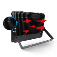 Projecteurs KCD 220v 50w 100w 250w 400w Haute Puissance Nouveau Design Cri 90 True Color Projecteurs AC Longue Portée LED Projecteur