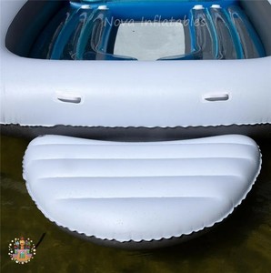 Isla Flotante Inflable para Agua, 400x210x120cm, para Fiestas y <span class=keywords><strong>Alquiler</strong></span>, Bote Inflable para Exteriores - Product Image 3