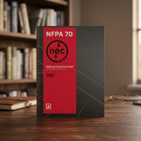 Código Eléctrico Nacional NFPA 70 Edición 2017, Libro en Inglés para Educación Adulta, Formato Paperback, 8.5x11 Pulgadas