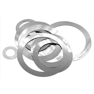 roestvrijstalen ringen Suppliers-Fabriek Aangepaste Hoge Precisie Rvs Afdichting Dunne Platte Shim Washer DIN988
