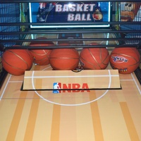 IFun luxe Double rue basket-ball tir Arcade panier balle billet Machine de jeu pour FEC