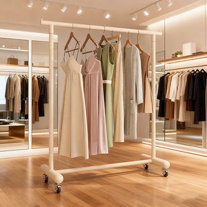 Porte-Manteaux Détachables MR04 à Design Fonctionnel, Présentoirs à Vêtements en Acier Métallique, Portants Idéaux pour Magasins <span class=keywords><strong>de</strong></span> Vêtements - Product Image 2