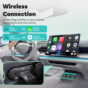 Ottocast mới đến mini hộp thông minh Carplay không dây <span class=keywords><strong>Dongle</strong></span> <span class=keywords><strong>Android</strong></span> Auto có dây Carplay để không dây <span class=keywords><strong>Android</strong></span> Auto Carplay Adapter - Product Image 6