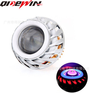 Faro LED para Motocicleta QIDEWIN, Tipo Lente, 3600LM, Aleación de Aluminio, Posición Delantera, Actualización Retrofit - Product Image 5
