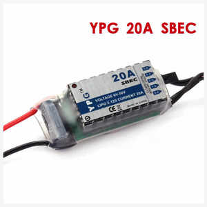 Módulos de Reducción de Voltaje SBEC para Baterías HV (2~12S) Serie YPG 20A 20 Amperios 5V-9V, ESC sin Escobillas SBEC para Aeromodelismo con Control Remoto - Product Image 3