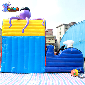 Hot Bán Tàu Cướp Biển Chủ Đề Nhà Bị Trả Lại Combo Tàu Cướp Biển Lâu Đài Bouncy Với Trượt Unisex <span class=keywords><strong>Inflatable</strong></span> <span class=keywords><strong>Bouncer</strong></span> - Product Image 5