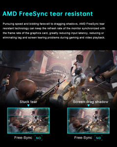 จอมอนิเตอร์สำหรับเล่นเกม23.8นิ้ว FHD 180Hz 1ms แผง IPS หน้าจอคอมพิวเตอร์ E-Sport ไร้กรอบจอแสดงผล LCD HDR400 90% sRGB พร้อม USB DP <span class=keywords><strong>HD</strong></span> - Product Image 4