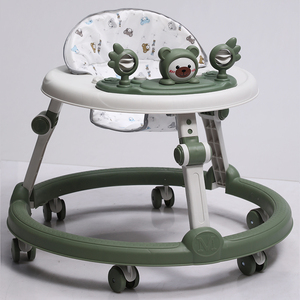 Marche-bébé prêt à être expédié avec barre de jeu amovible, roues à vitesse réglable, outil de marche sûr pour les tout-petits et les nourrissons - Product Image 1