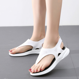 Ladies Fashion Lightweight High <strong>Arch</strong> <strong>Support</strong> Orthotic <strong>Flip</strong> <strong>Flop</strong> for Flat Feet Casual Comfortable Platform Sandals for Women - Product Image 3
