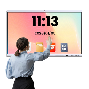 Pantalla Digital Interactiva de 55/65/75/86 Pulgadas, Pizarra Inteligente 4K UHD IFPD, Pizarra Interactiva Inteligente para la Enseñanza Escolar - Product Image 3
