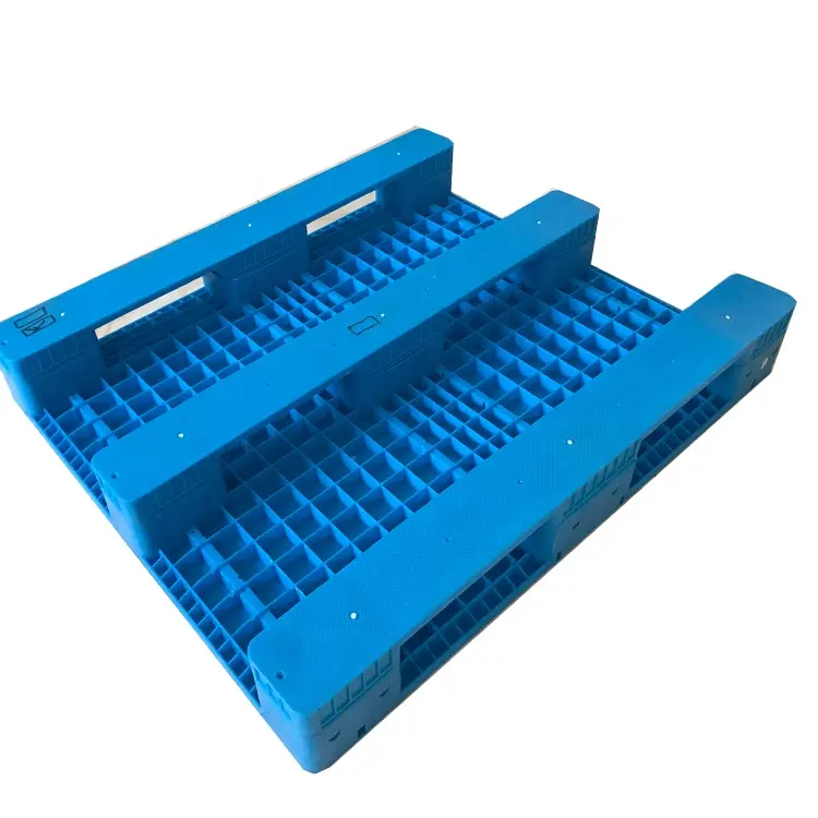 Standard Plastic Euro 3 Skids Pallet Size 1200*1000*150mm For Construction Industry