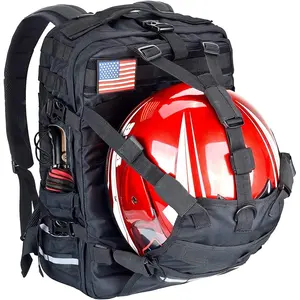 China Supplier Large Capacity Waterproof Molle Strong Helmet Pocket Tool Bag Motorcycle Backpack