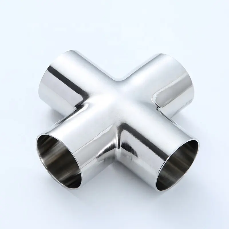 316 316L Tube Food Grade Stainless Steel Pipe Fitting Sanitary Grade 316 L Pipe Fitting