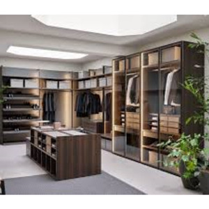 CBMMart Offre Spéciale armoire à vêtements meubles en <span class=keywords><strong>bois</strong></span> panneaux de particules armoire meubles de chambre à coucher promenade dans le <span class=keywords><strong>placard</strong></span> disposition - Product Image 2