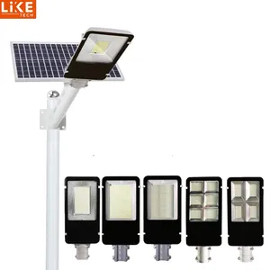 Самый продаваемый светодиодный уличный фонарь LikeTech на солнечной батарее 100 Вт, IP65, серия моско, профессиональный дизайн, лм/Вт