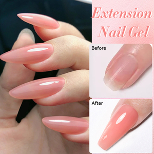 UR SUGAR <span class=keywords><strong>Gel</strong></span> Acrílico Sin Quemaduras Ni Calor <span class=keywords><strong>para</strong></span> <span class=keywords><strong>Uñas</strong></span> de Marca Privada, <span class=keywords><strong>Gel</strong></span> Sólido Transparente Natural Tipo Gelatina <span class=keywords><strong>para</strong></span> Extensión - Product Image 4