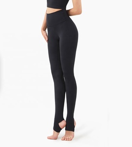 Wholesale Custom Gym <strong>Stirrup</strong> Leggings New Design Ladies Dropship Yoga Pants High Waist Comfort Women Fitness <strong>Trouser</strong> - Product Image 6