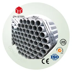 Pipe Tube Erw Electrical Galvanized Carbon Steel Round Structure Pipe 1 - 10 mm