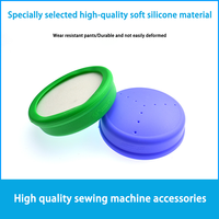 JACK Machine à coudre coussin de jambe coussin Silicone souple Anti-Vibration Gel tapis Anti-Fatigue universel repose-jambes vêtements pièces de Machine