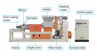 Produsen kustom pemotong limbah senyawa cepat Granulate kecil pp Granule tembaga kawat Granulator membuat mesin