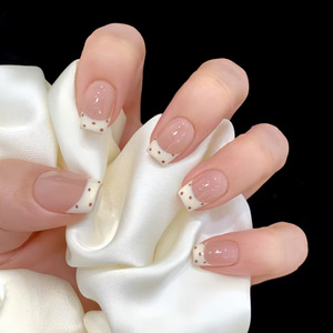 Faux ongles à presser 3D effet œil de chat <span class=keywords><strong>d</strong></span>égradé galaxie bleu violet rêveur, style européen, amovibles et réutilisables, 30 pièces - Product Image 5
