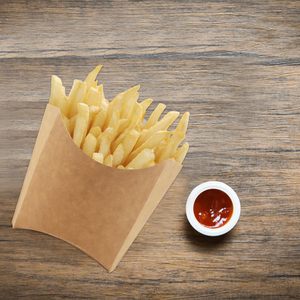 Boîte en papier pour emporter des hamburgers, des poulets frits, des frites, avec logo personnalisé de l'usine - Product Image 6