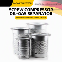 Schraubenkompressor Öl-Gas-Separator Filterelement Perforierte Metallkartusche für Luftkompressor-Wartung