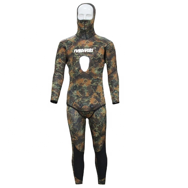 UOO мужской неопреновый гидрокостюм для подводной охоты