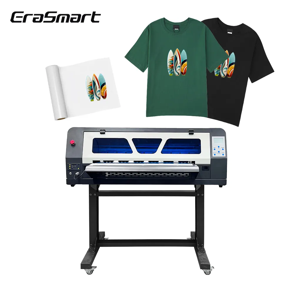 A1 24 Inch Desktop DTF Printer T-Shirt Printing Machine 60cm Roll Film XP600 printing head DTF Printer