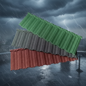 <span class=keywords><strong>Tegole</strong></span> Metalliche Resistenti a Piogge Abbondanti e Venti Forti per Paesi Tropicali - Product Image 1