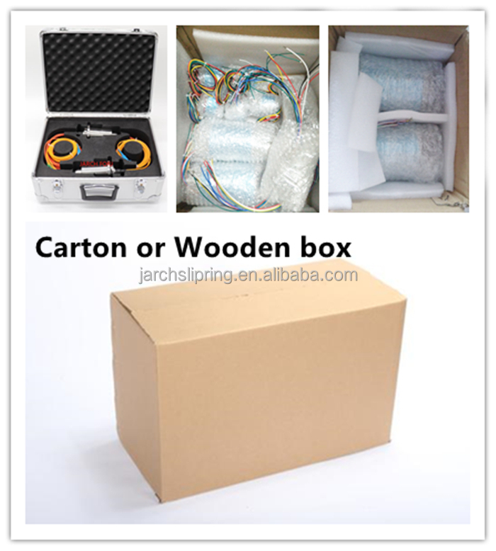 IN STOCK Through Hole Slip Ring 50mm bore 50 Signals 2A high speed type rotating electric slip rings