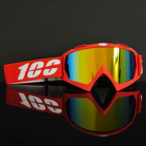 Gafas de esquí con lentes antivaho, protección UV, diseño ligero, lentes reemplazables, marco de PC de borde completo para deportes de invierno al aire libre - Product Image 1