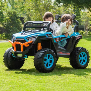 Coche eléctrico todoterreno Fubei de 4 ruedas para niños, vehículo a batería con asiento para jugar al aire libre - Product Image 1