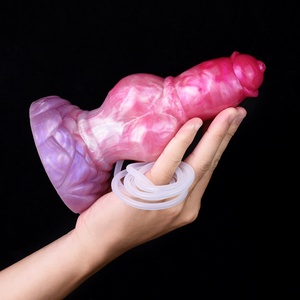 Monster <b>Dildo</b> Anal Squirting <b>Dildo</b> Knot Flexible Realistic Butt Plug Adult Sex Toy Ejaculating Sex Toy with Suction Cup - Product Image 6