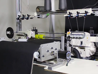Solution Économique de Travail Machine à Coudre Automatique pour Tapis de Sol Intégration de la Coupe et de la Couture pour la Production de Tapis Personnalisés