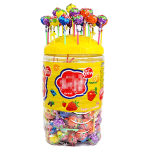 Creative 10g Tub Lollipops Bulk <strong>Fruit</strong> <strong>Hard</strong> <strong>Candy</strong> Children's Snacks Mint Sweet Strawberry Flavors <strong>Sugar</strong> - Product Image 6