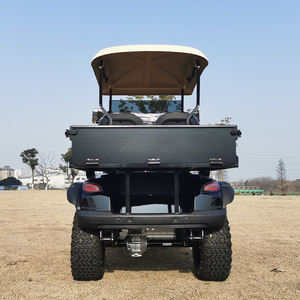 Carrito de Carga Grande, Carrito de Golf Eléctrico Utilitario para 2 Pasajeros con Neumáticos Todoterreno, Alcance de 90 km y Velocidad de 30-50 km/h - Product Image 6