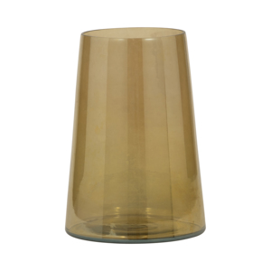 Vaso in vetro affusolato con finitura elegante, decorazione moderna per soggiorno, camera da letto, tavolo. - Product Image 3