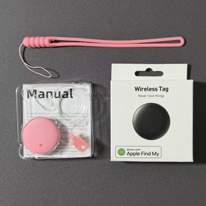 Localizzatore di Chiavi Impermeabile IP67 con Allarme Sonoro, Compatibile con <span class=keywords><strong>Apple</strong></span> Find My, Batteria CR2032 Sostituibile OEM - Product Image 1