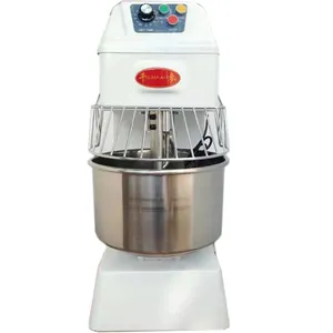 Electric industrial spiral commercial horizontal dough maker for bakery industrial bread dough mixer