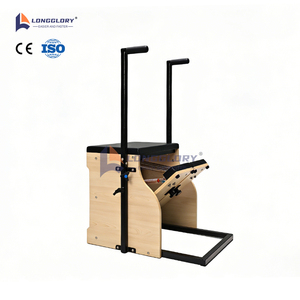 Silla de Yoga de Madera de Arce con Asa de Aluminio para Ejercicios Musculares, Silla Wunda, Máquina de Pilates, Reformer de Pilates - Product Image 6