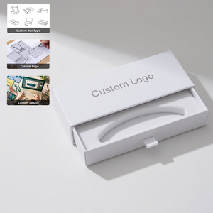Luxury Handmade Bracelet Jewelry Drawer <b>Box</b> with Ribbon Custom Logo <b>Gift</b> Packaging <b>Box</b> - Product Image 1