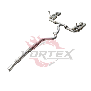 Escape de Alto Rendimiento Vortex de Acero Inoxidable 304 con Acabado Espejo, Soldado con TIG, Valvetronic de 1.5mm para Subaru WRX STI - Product Image 3
