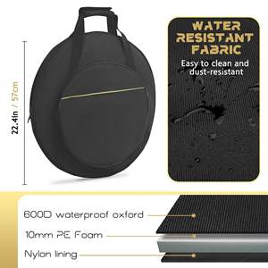 Muestra gratis Juego de bolsa de tambor de 5 piezas Estuche blando de tambor Bolsa de tambor acolchada gruesa Bateristas de protección ligera Transporte a largo plazo - Product Image 5